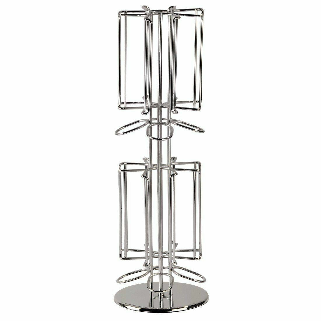 Nespresso Capsule coffee stand by Xavax Rondello - Silver 00111116 BNIB UK Stock