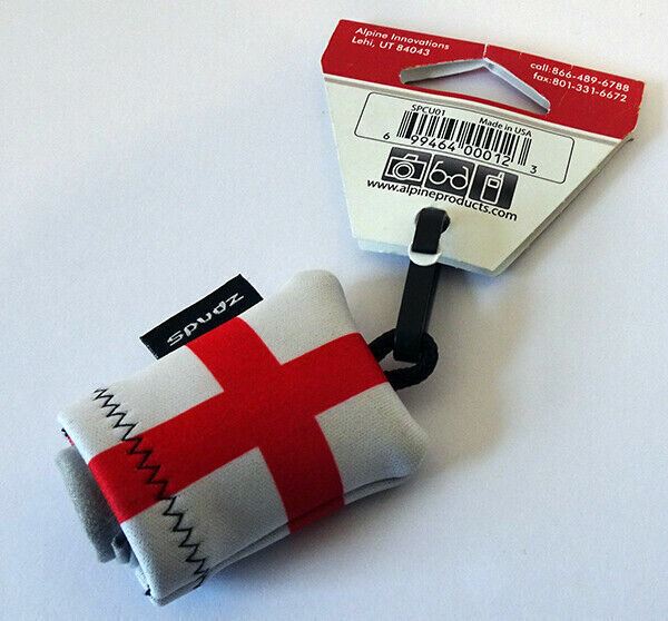 original Spudz St. Georges Flag Microfibre Cleaning Cloth for Lens Glasses etc.