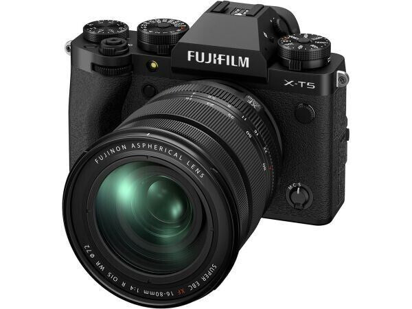 Fuji Fujifilm X-T5 + 16-80mm Lens 40.2MP Mirrorless Digital Camera in Black UK