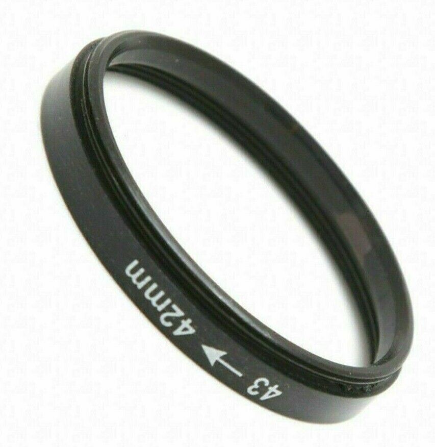 Male 43mm to Female T2 42mm Mount Adapter Stepping Ring (UK Stock) BNIP