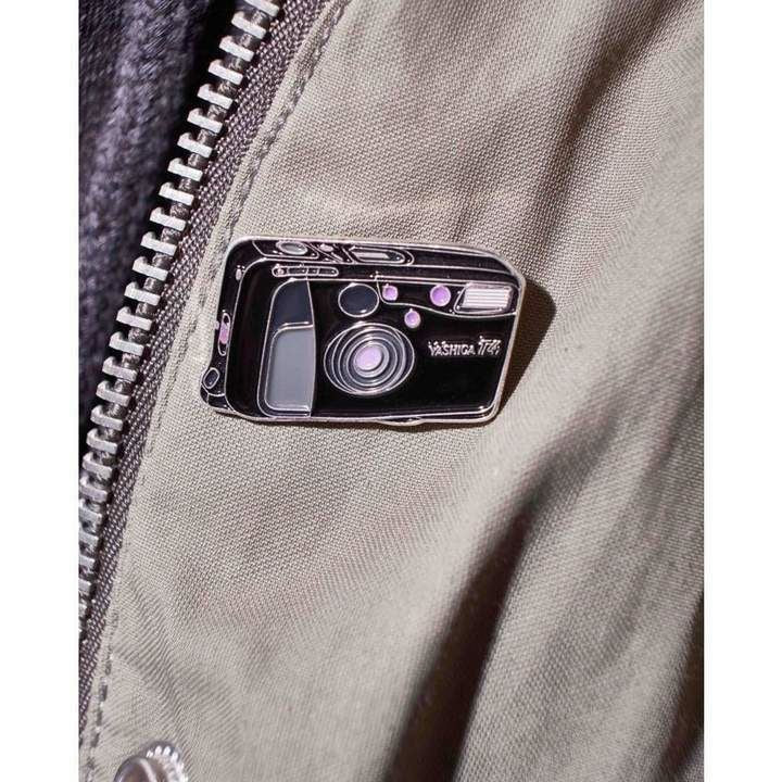 Official Exclusive Yashica T4 Compact 35mm Film Camera Lapel Pin Badge (UK) BNIP