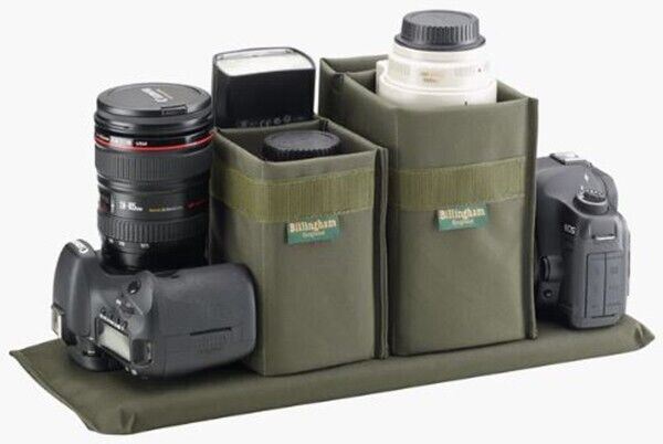 Billingham 445 Camera / DSLR Camera Bag in Sage with Tan Trim (UK Stock) BNIP