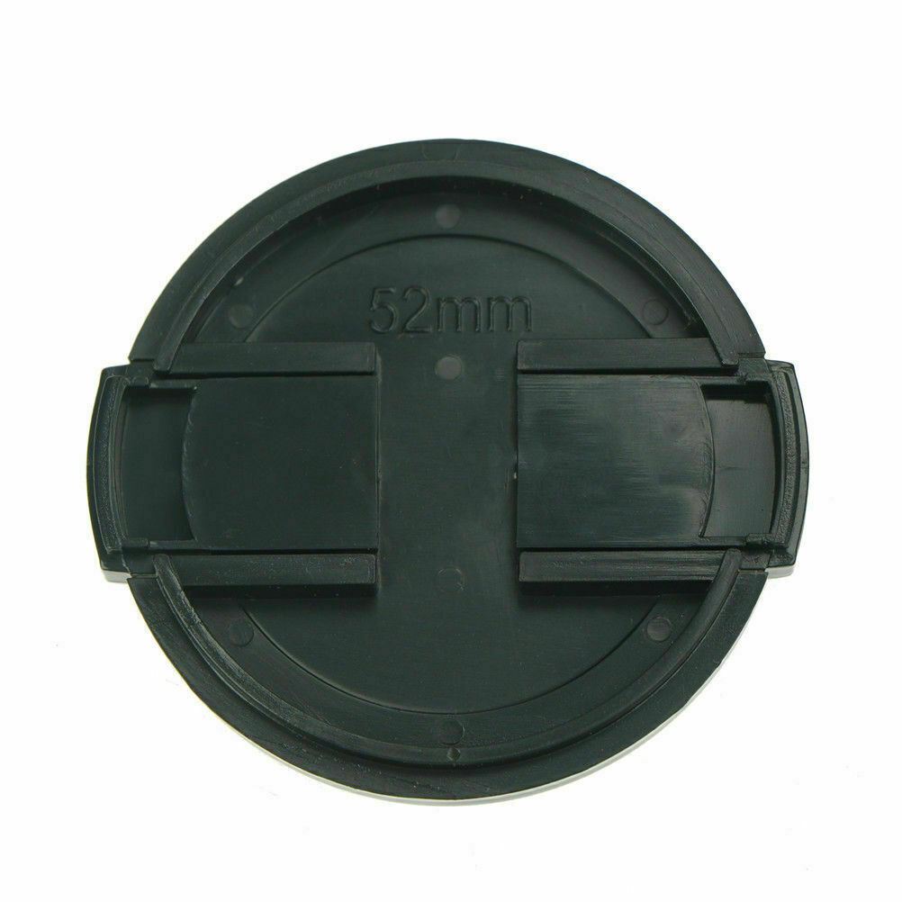 KOOD 52mm Snap On Clip on Lens Cap Protection Cover for 52mm Lens (UK Stock) NEW