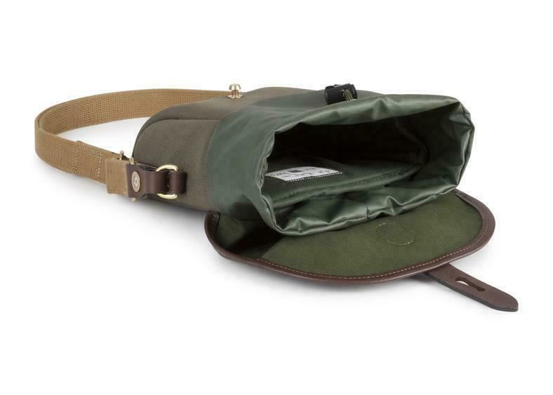 Billingham Galbin 8 Binocular Case in Sage Green / Chocolate (UK Stock) BNIP NEW