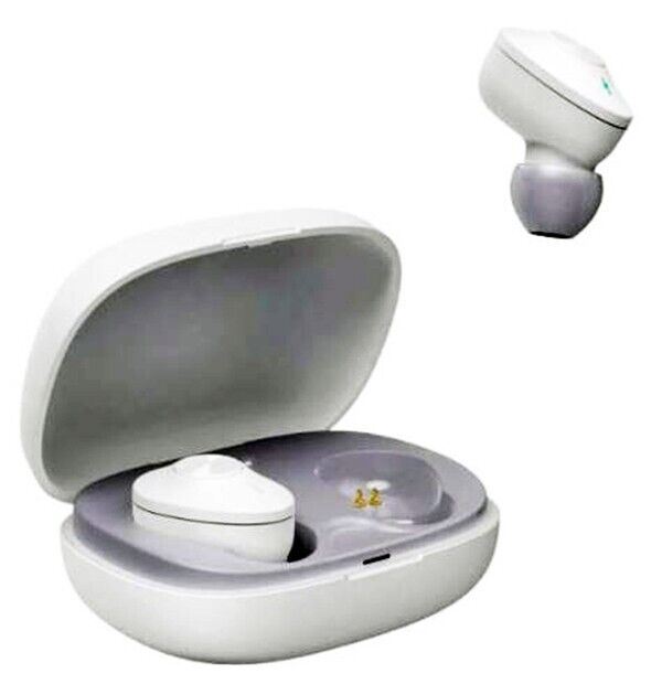 Hama Freedom Buddy Bluetooth Earbuds Earphones Headphones + Charging Case -White