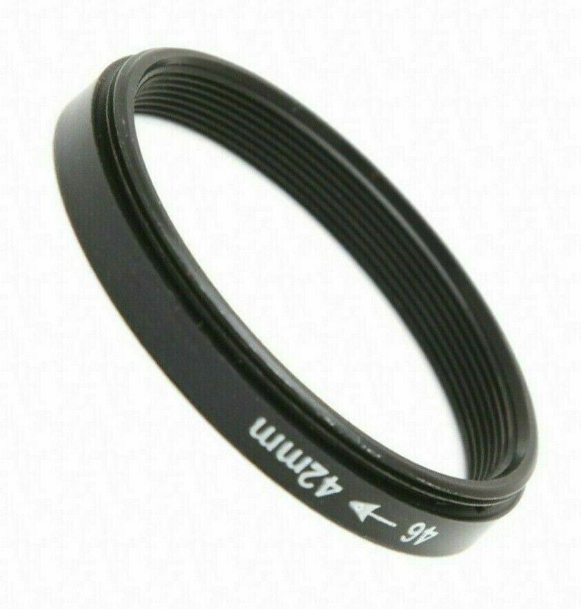 Male 46mm to Female T2 42mm Mount Adapter Stepping Ring (UK Stock) BNIP