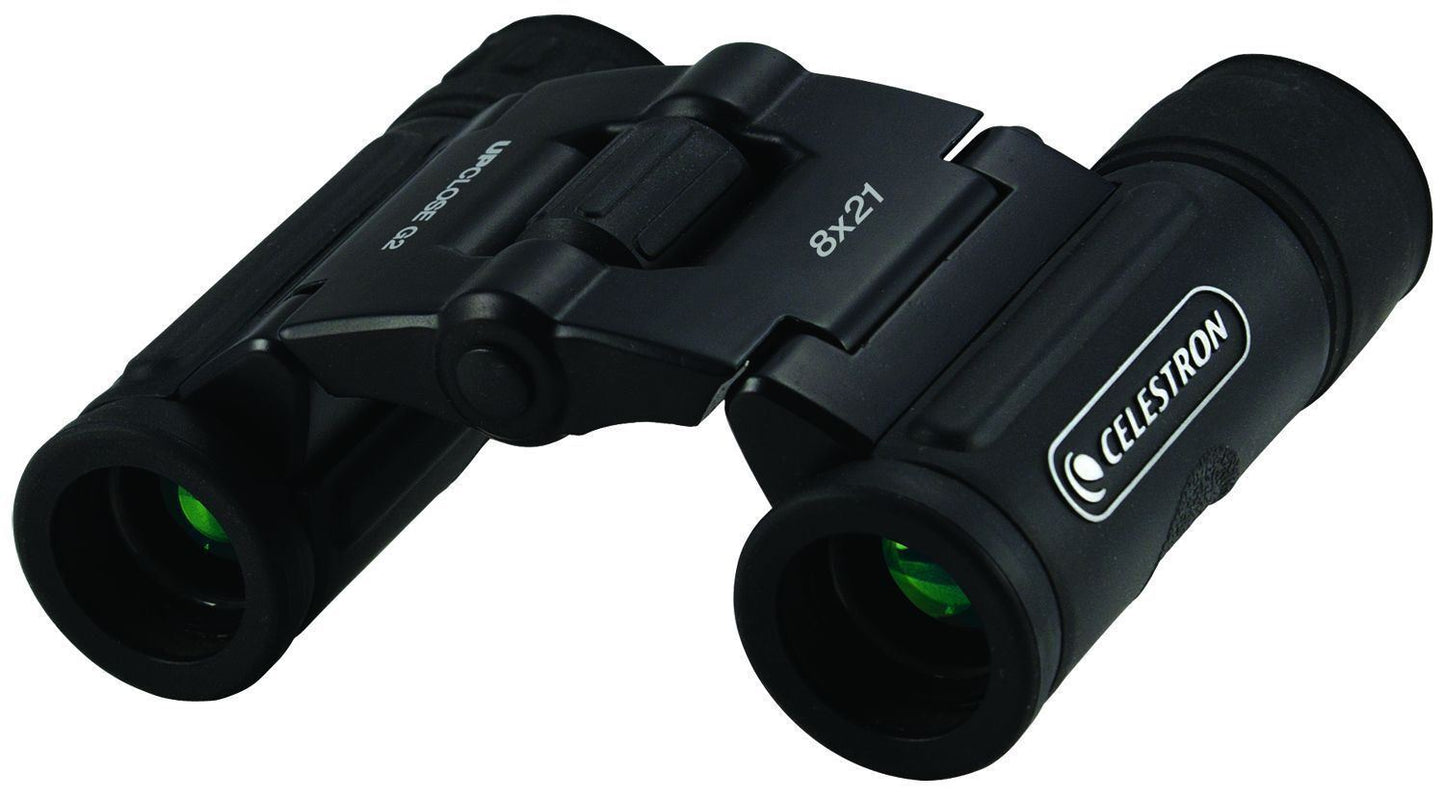 Celestron UP CLOSE G2 8 x 21 Compact Binoculars Black #71230 (UK Stock) BNIB