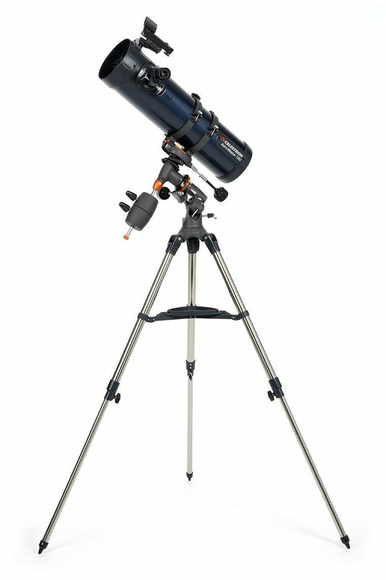 Celestron Astromaster 130 EQ Telescope + Barlow + Phone Adapter Kit #32044