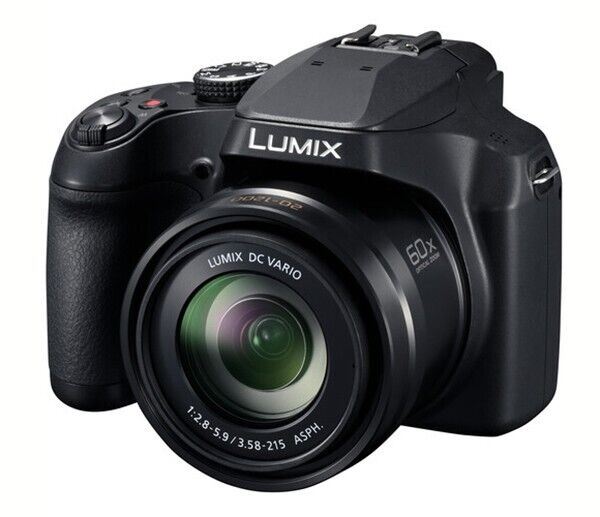 Panasonic LUMIX FZ-82D Digital Bridge Camera 60x Optical Zoom 4K OIS Lens (UK)