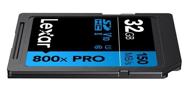 Lexar 32GB SDHC 800x PRO SD Card Class 10 UHS-I Memory Card 150 MB/S (UK) BNIP