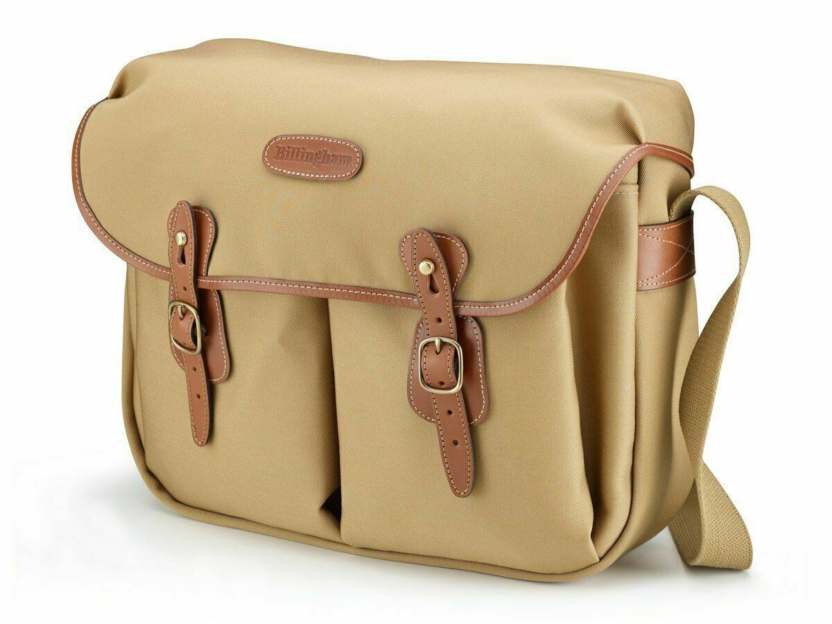 Billingham Hadley LARGE Camera / DSLR Messenger Bag Khaki / Tan (UK Stock) BNIP