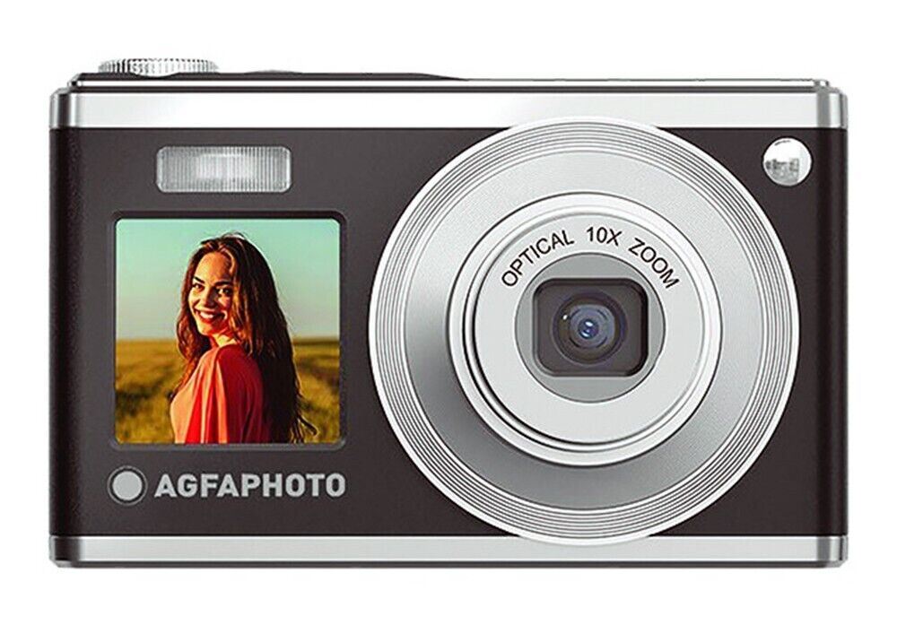 Agfa Photo Realishot DC9200 Digital Camera Black + Case = 10x Optical Zoom (UK)