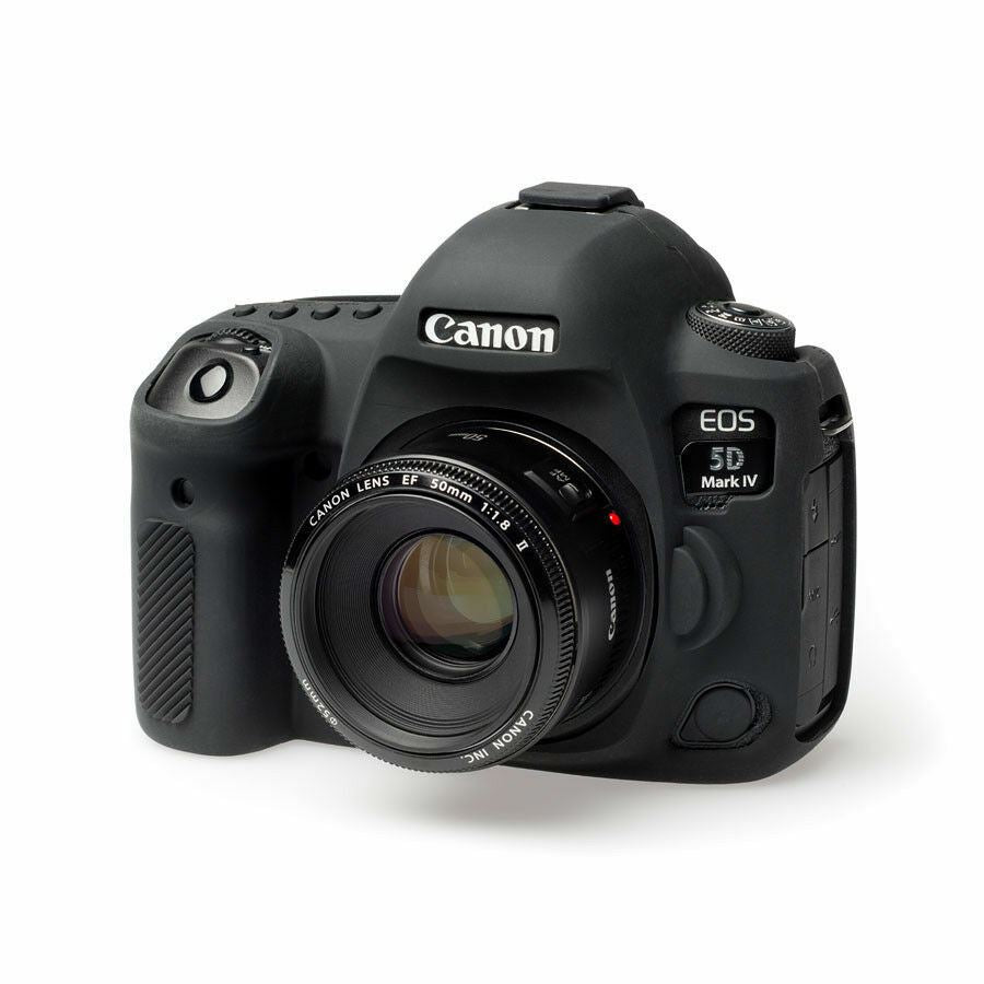 EasyCover Silicone Skin Cover Canon EOS 5D IV Mark 4 in Black (UK Stock) BNIP