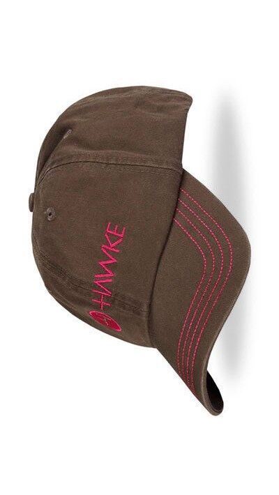 Hawke Optics Uni-Sex Distressed Baseball Cap in Grey / Pink Cotton #99302 (UK)