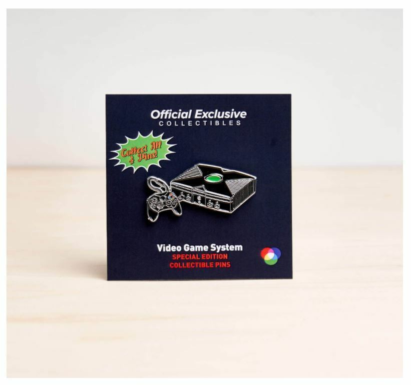 Official Exclusive Microsoft X Box Game Emblem Lapel Pin Badge (UK) BNIP