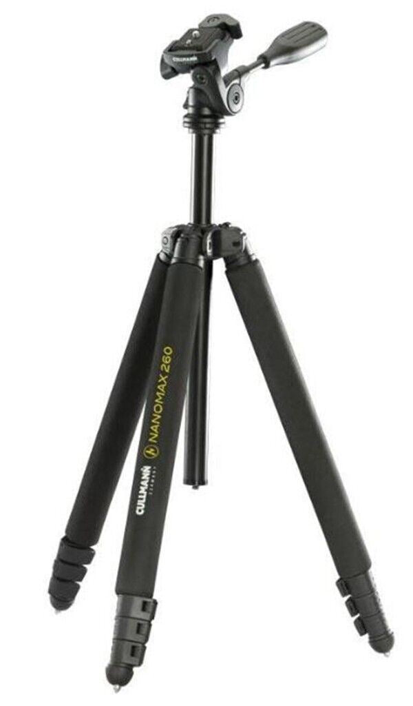 Cullmann Nanomax 260 Tripod with CW25 3-Way Head and Case #52601 (UK Stock) BNIB