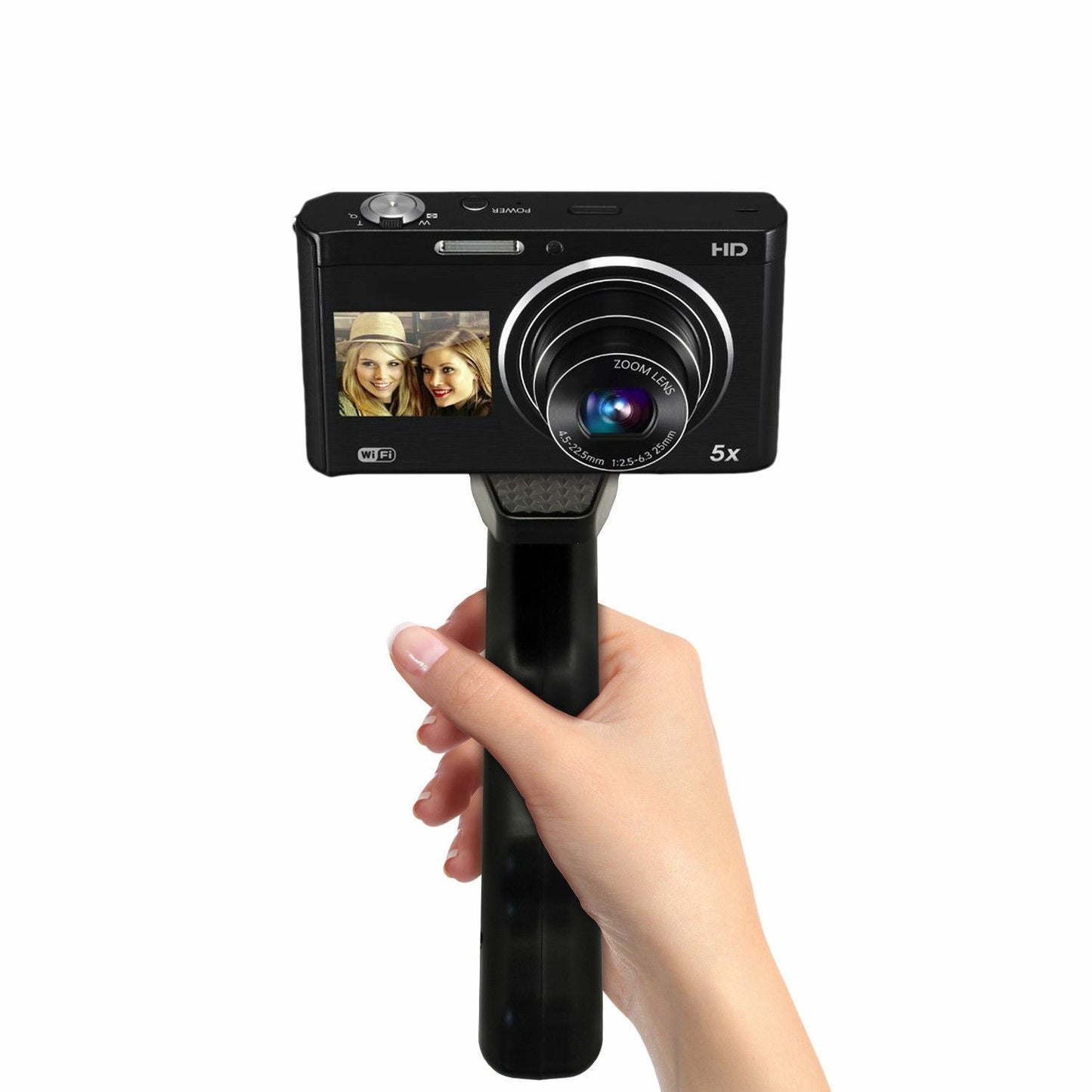 Kood Mini Hand Pistol Grip Tabletop Travel Tripod Stabiliser Stand Holder (UK)