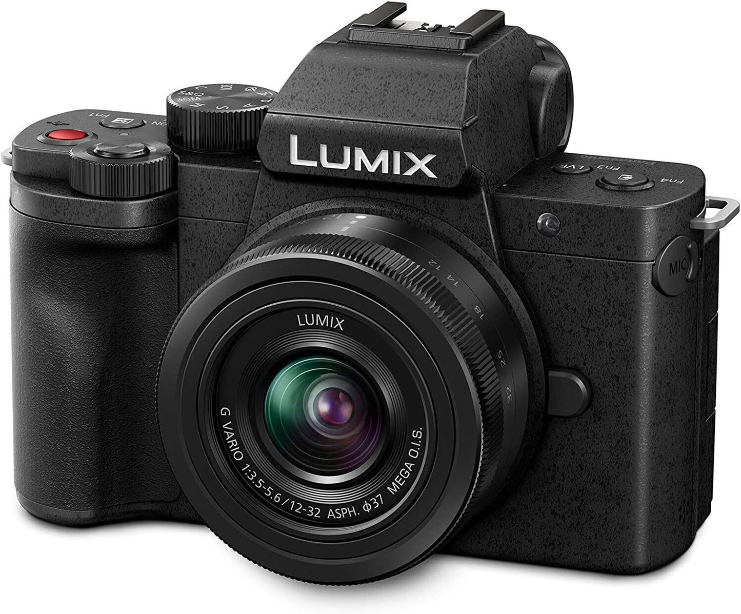 Panasonic LUMIX DC G100V 20.3MP Camera in Black with 12-32mm Lens and Grip BNIB