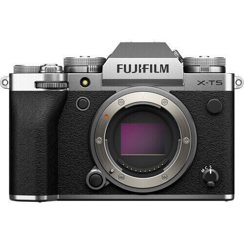 Fuji Fujifilm X-T5 Body 40.2MP Mirrorless Digital Camera in Silver    (UK Stock)