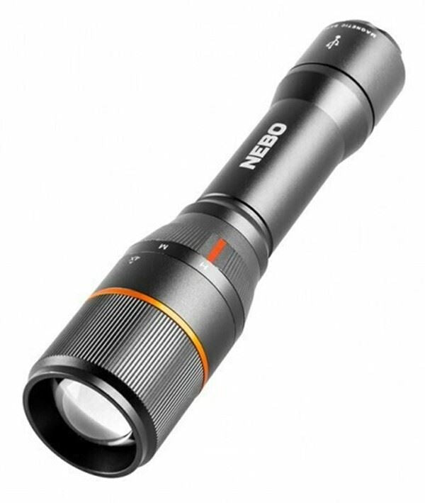 Nebo DAVINCI 1500 Lumen Flashlight Waterproof rechargeable Torch (UK Stock) BNIB