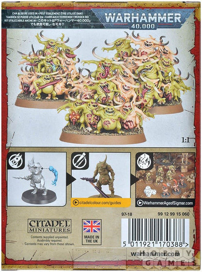 Warhammer AOS - Maggotkin Of Nurgle - Nurglings 3 Citadel Miniature Figurines