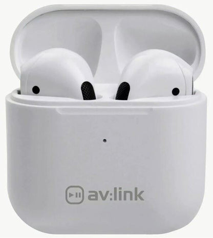 AV:Link Ear Shots SE True Bluetooth Wireless Earphones & Charge Case iOS/Android