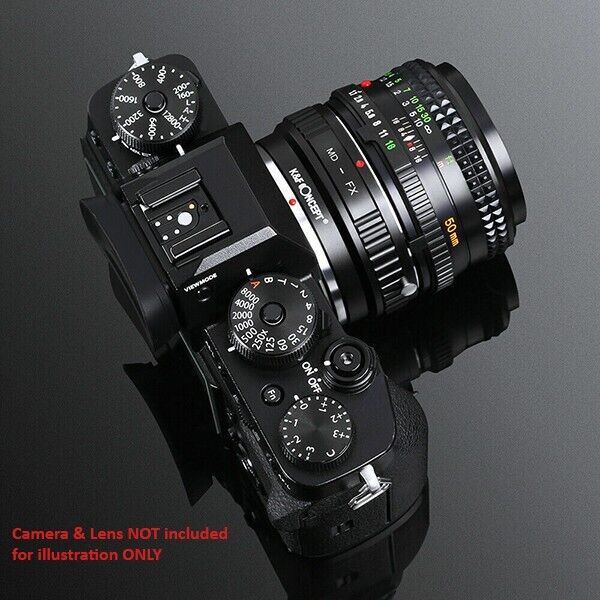 K&F Concept Mount Converter for Minolta MD to Fuji X Mount Camera #KF06.060 (UK)