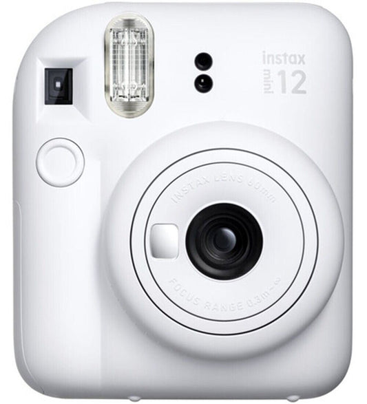 NEW Fuji film Instax Mini 12 Instant Film Camera in Clay White  (UK Stock)  BNIB