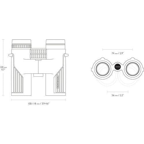 NEW Hawke Frontier ED X 10 x 32 Binocular in Green #38407 (UK Stock) BNIB