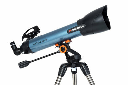 Celestron Inspire 90AZS 90mm f/7.3 Alt-Az Refractor Telescope  #22407 Ex. Demo.