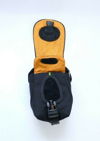 Crumpler Pretty Boy 220 XXS Black/Orange for compact cameras (UK stock) BNIP NEW