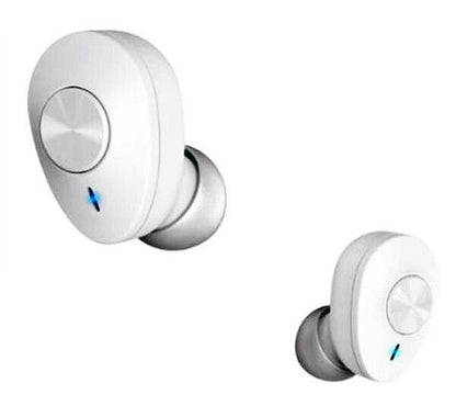 Hama Freedom Buddy Bluetooth Earbuds Earphones Headphones + Charging Case -White
