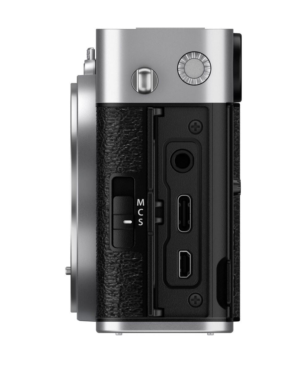 FUJI Fujifilm X-E5 Mirrorless Camera in Silver - 40.2MP X-Trans CMOS 5 HR Sensor
