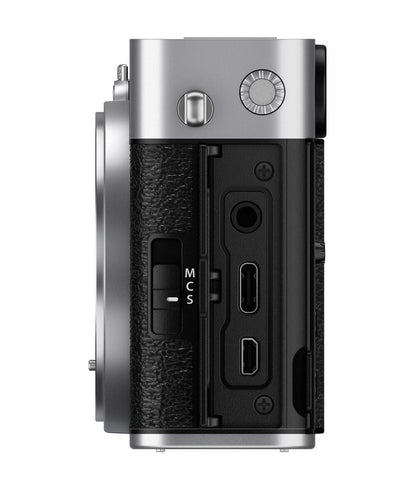 FUJI Fujifilm X-E5 Mirrorless Camera in Silver - 40.2MP X-Trans CMOS 5 HR Sensor