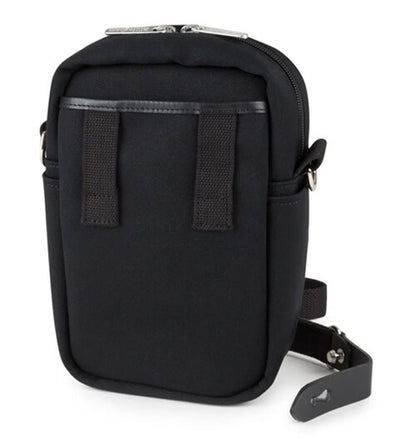 Billingham Airline Stowaway Camera Bag Case +  Strap - Black Canvas & Black UK S