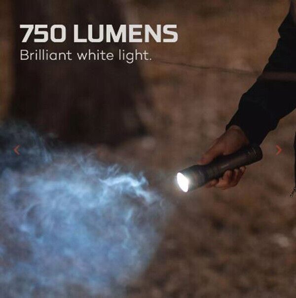 NEBO Newton� 750 Lumen AAA Handheld Flashlight Torch Waterproof (UK Stock)  BNIP