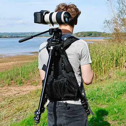 Opticron Tripac Tripod & Spotting Scope Camera Carrying Harness Pack Black 31105