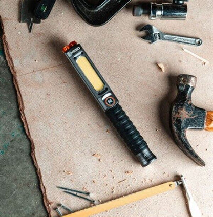 Nebo Big Larry PRO+ Rechargeable LED Torch Work light - Gunmetal #NEB-FLT-1033-G