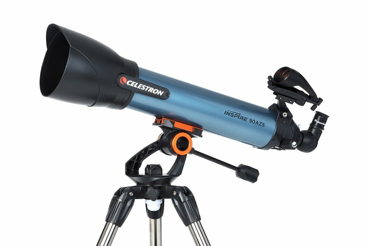 Celestron Inspire 90AZS 90mm f/7.3 Alt-Az Refractor Telescope  #22407 Ex. Demo.