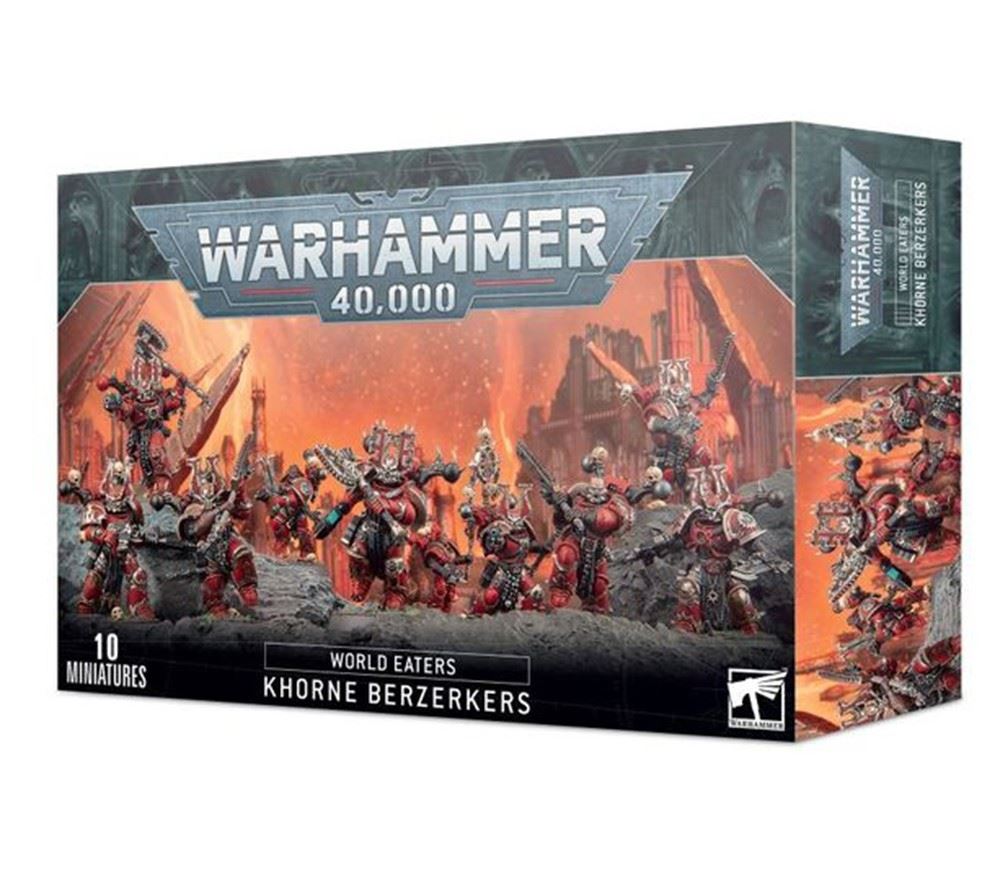 Warhammer 40K World Eaters Khorne Berzerkers - Games Workshop