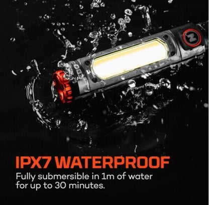 Nebo Big Larry PRO+ Rechargeable LED Torch Work light - Gunmetal #NEB-FLT-1033-G