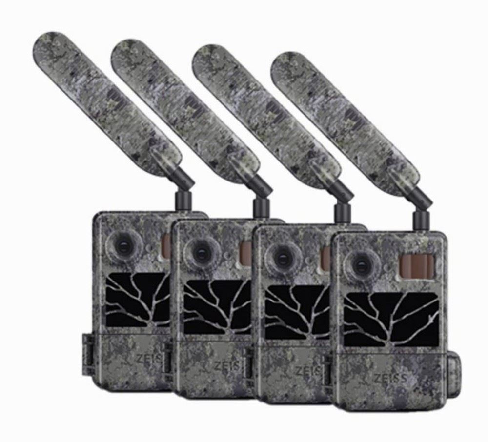 4 x Zeiss Secacam 3 Nature Trail Camera Value Bundle Pack Cellular SMS (UK) BNIB