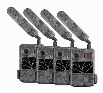 4 x Zeiss Secacam 3 Nature Trail Camera Value Bundle Pack Cellular SMS (UK) BNIB
