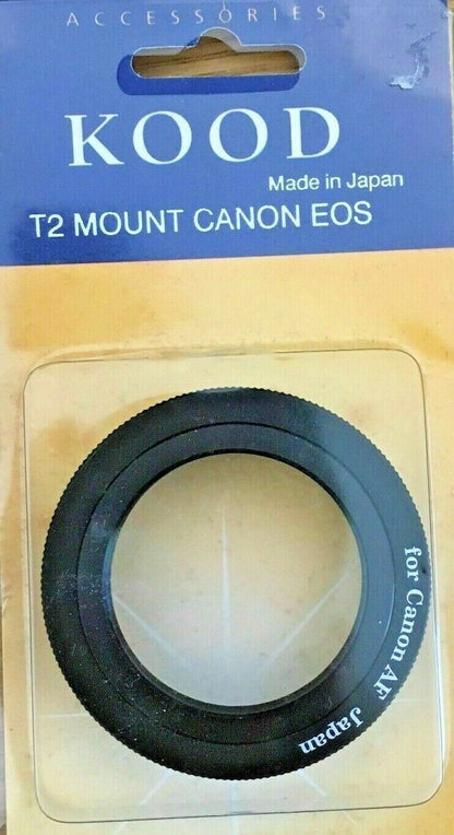 KOOD T2-EOS T2 screw thread mount lens to Canon EOS EF EF-S adapter ring (UK)