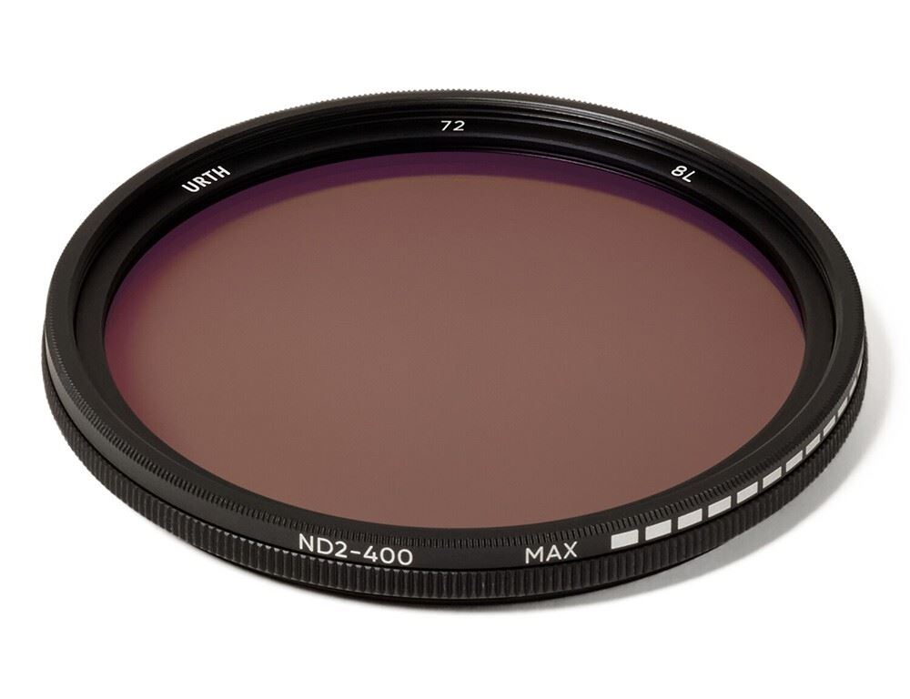 Urth 72mm High Quality Variable Neutral Density ND2-400 Lens Filter (1-8.6 Stop)
