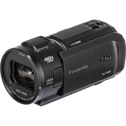 Panasonic HC-V800 Full HD Video Camcorder Hybrid OIS 24x Optical  (UK Stock) NEW