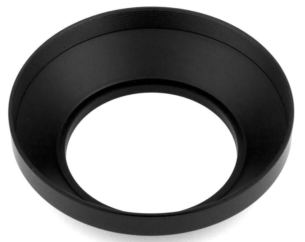52mm Black Metal Wide Angle Screw in Lens Hood 52mm Thread Lens  (UK Stock) BNIP