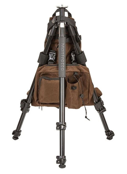 Opticron Tripac Tripod & Spotting Scope Camera Carrying Harness Pack Brown 31107