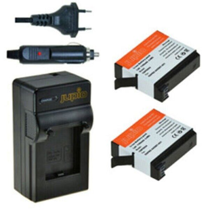 GoPro Hero 4 Kit by Jupio Action Cam Kit AHDBT-401 (UK Stock) BNIB 2 Bats Charge