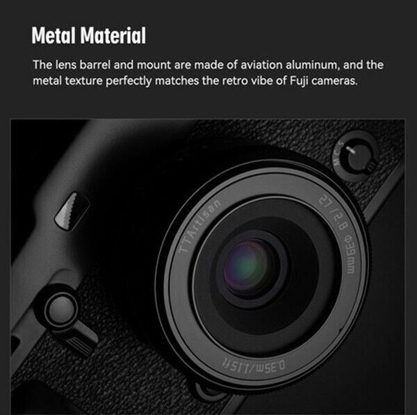 TTArtisan 27mm F2.8 Auto Focus Camera APS-C Lens for Sony E Mount Camera    (UK)